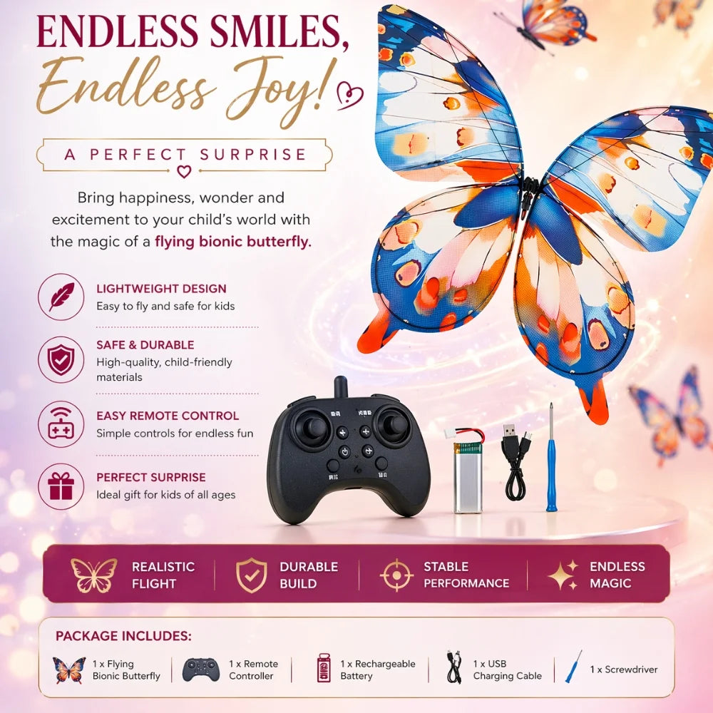 AeroFlutter™ Magic Bionic Butterfly