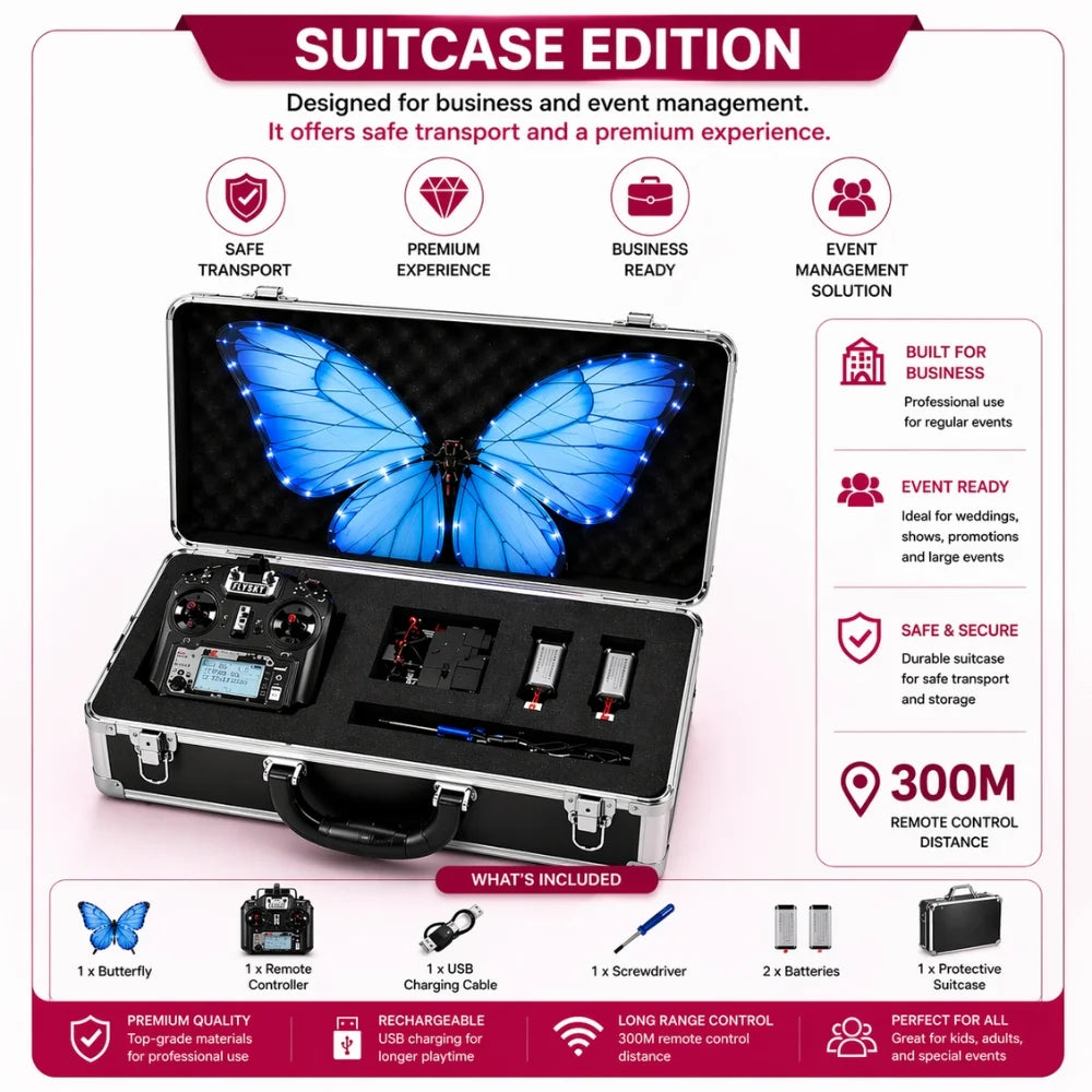 AeroFlutter™ Magic Bionic Butterfly